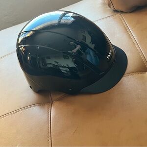 Black Riding Helmet